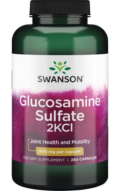 Glucosamine Sulfate 2KCl, 500mg - 250 caps