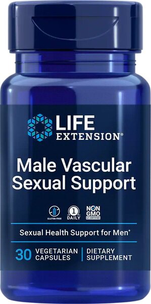 Male Vascular Sexual Support - 30 vcaps