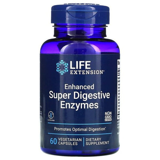 Enhanced Super Digestive Enzymes and Probiotics - 60 vcaps