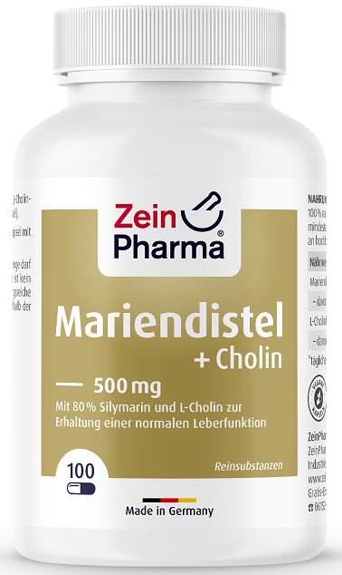 Milk Thistle + Choline, Liver Complex - 100 caps
