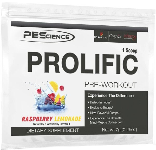 Prolific, Raspberry Lemonade - 7g (1 serving)