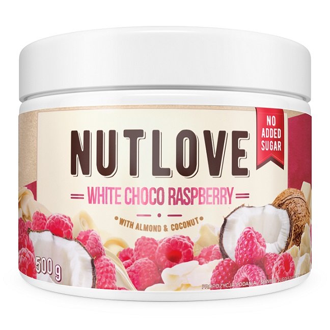 Nutlove, White Choco Raspberry - 500g