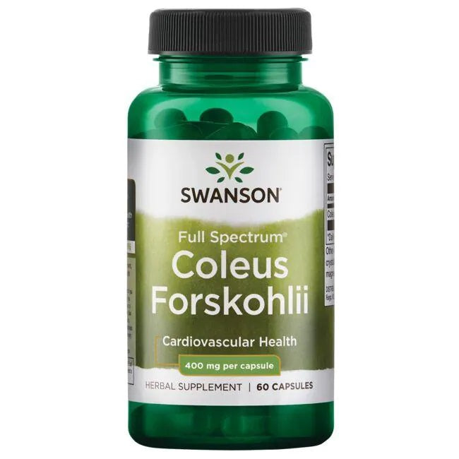 Full Spectrum Coleus Forskohlii, 400mg - 60 caps