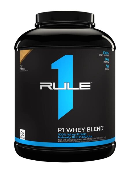 R1 Whey Blend, Cafe Mocha - 2280g