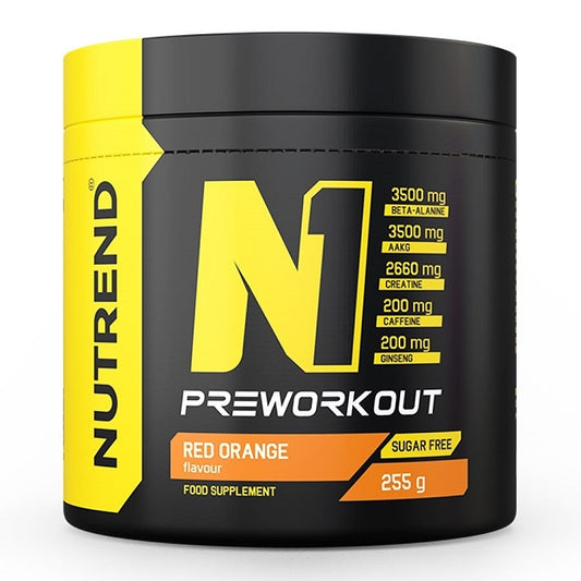 N1 Pre-Workout, Red Orange - 255g