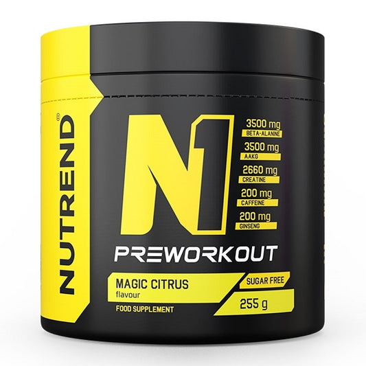 N1 Pre-Workout, Magic Citrus - 255g