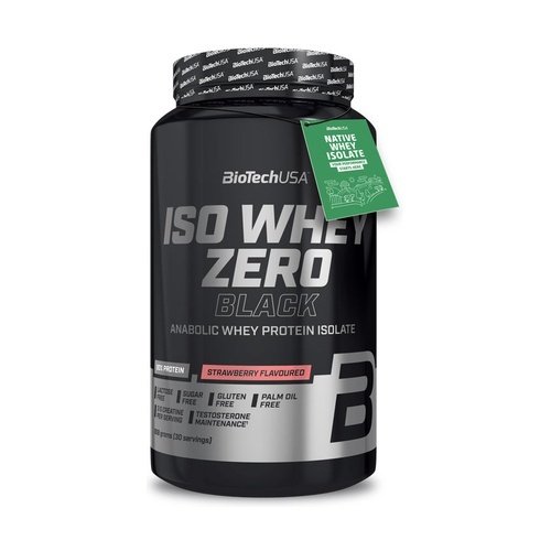 Iso Whey Zero Black, Strawberry - 908g