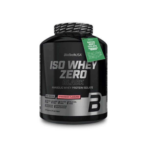Iso Whey Zero Black, Strawberry - 2270g
