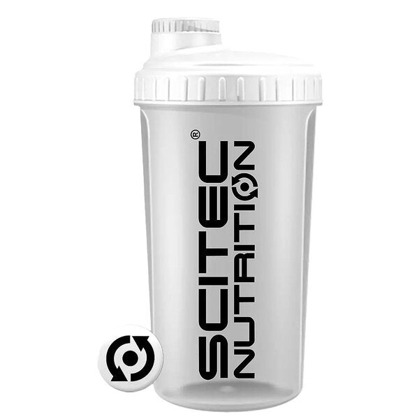 Shaker, Opaque White - 700 ml.