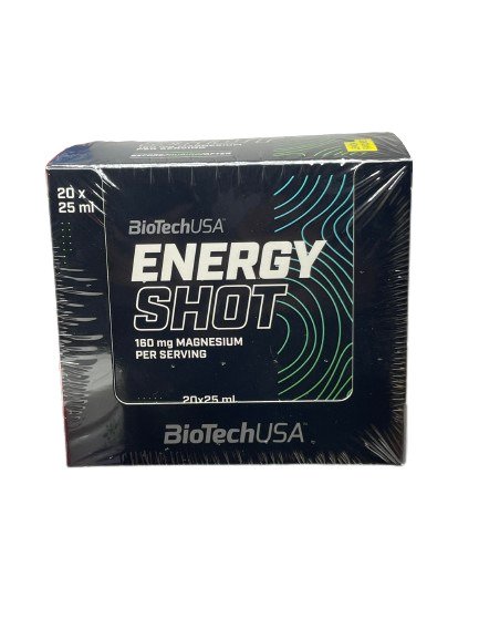Energy Shot, Lemon - 20 x 25 ml.