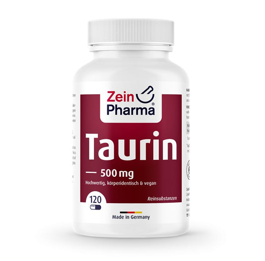 Taurine, 500mg - 120 vcaps