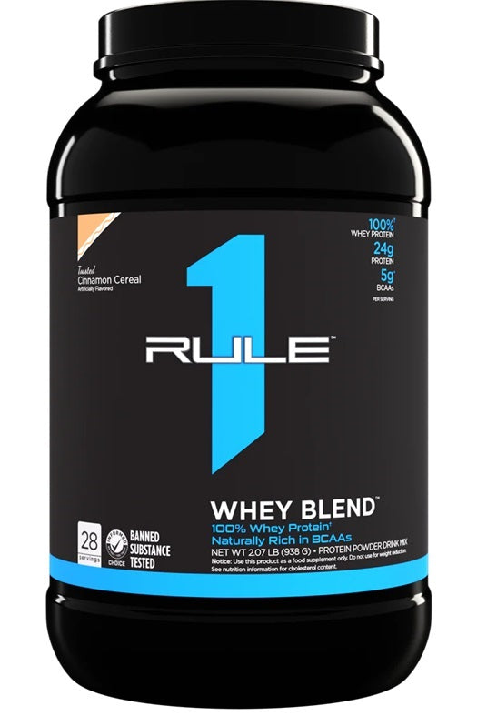 R1 Whey Blend, Toasted Cinnamon Cereal - 938g