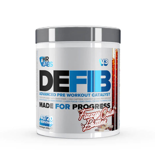 Defib V3 - Advanced Pre Workout Catalyst, Fizzy Cola Bottles - 420g