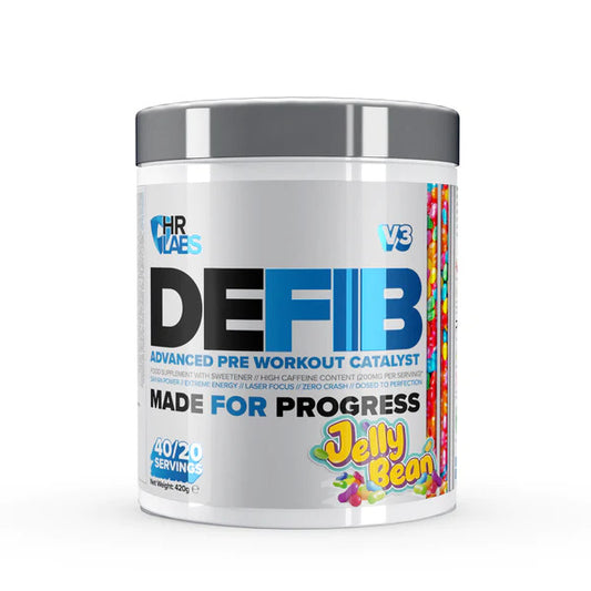 Defib V3 - Advanced Pre Workout Catalyst, Jelly Bean - 420g