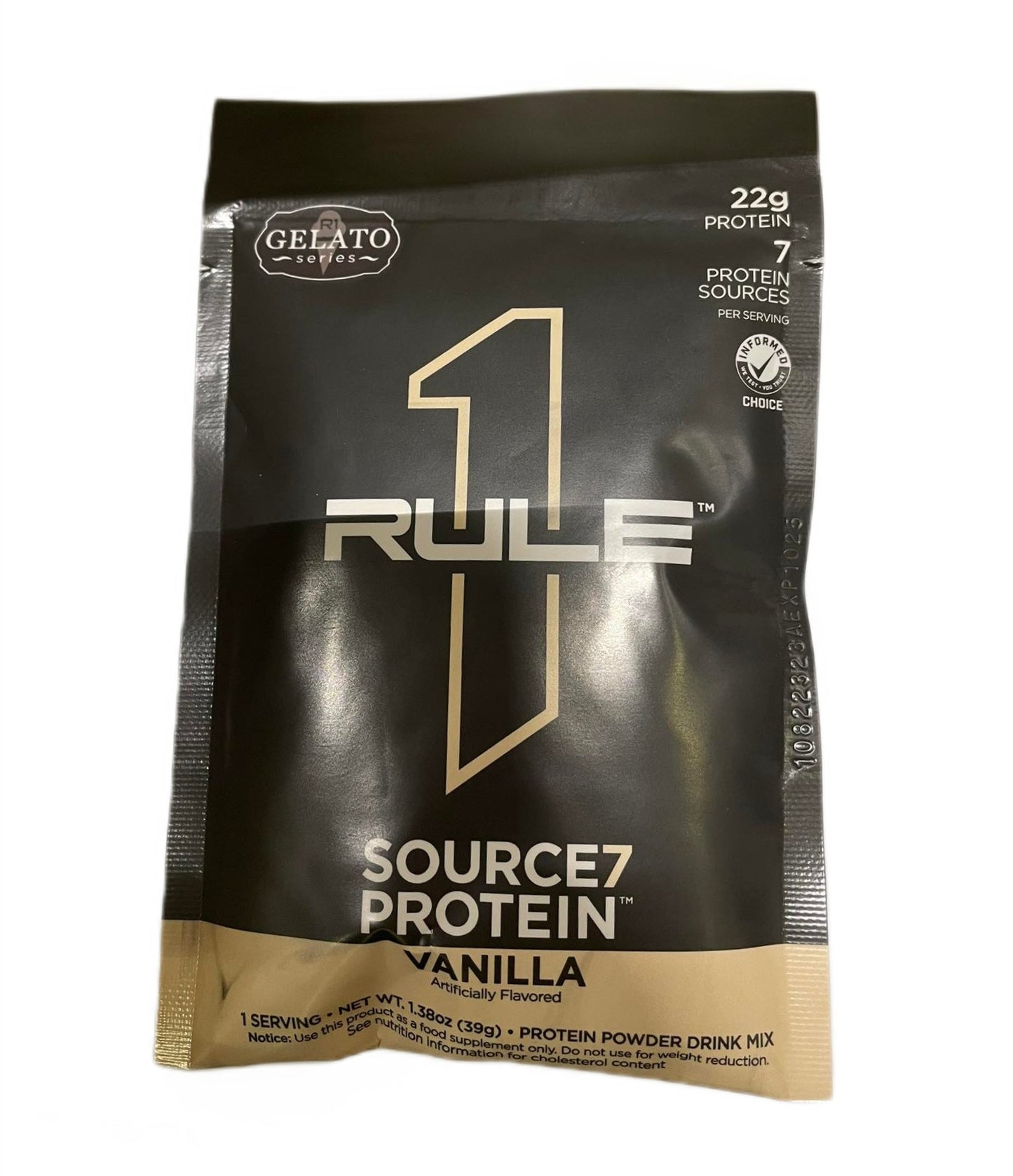 Source7 Protein, Vanilla Gelato - 39g (1 serving)