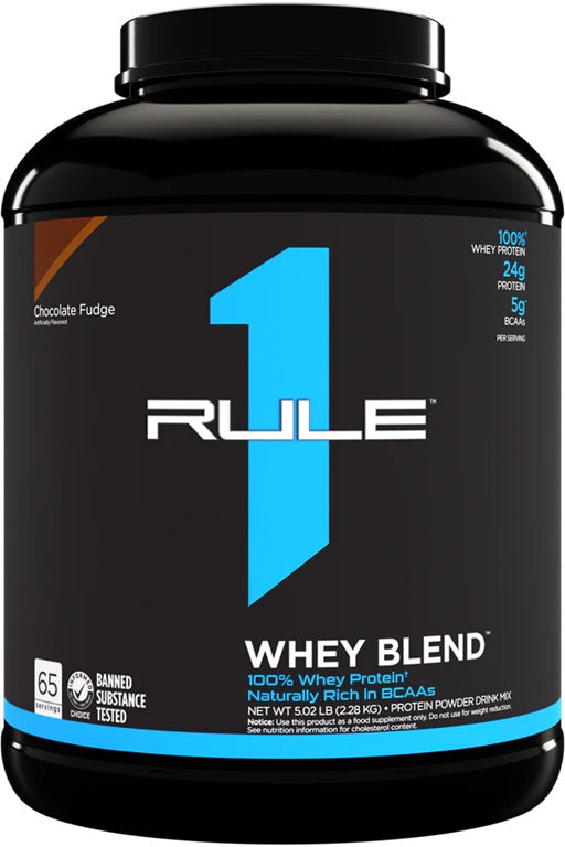 R1 Whey Blend, Chocolate Fudge - 2280g