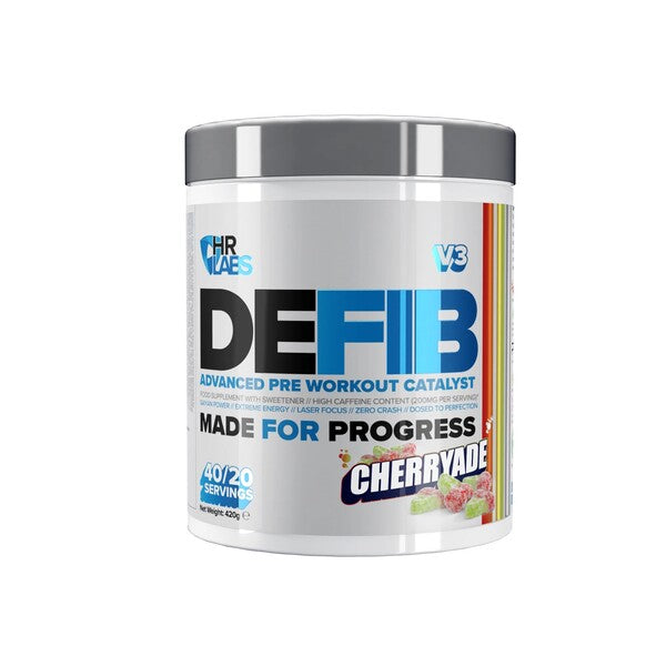 Defib V3 - Advanced Pre Workout Catalyst, Cherryade - 420g