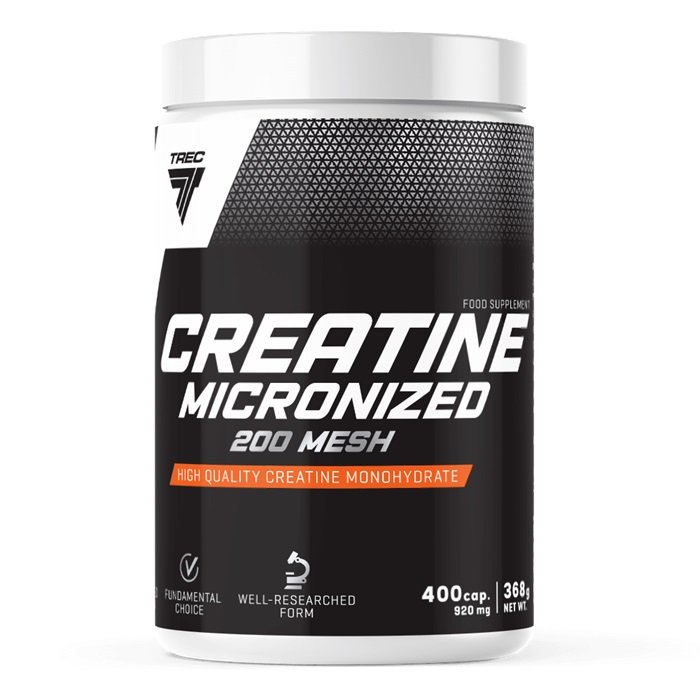 Creatine Micronized 200 Mesh - 400 caps