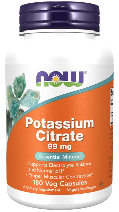 Potassium Citrate, 99mg - 180 vcaps