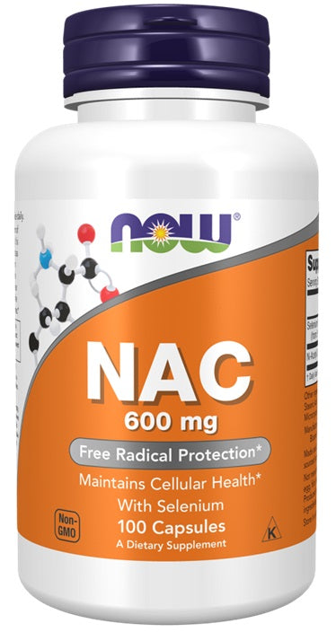 NAC with Selenium, 600mg - 100 caps