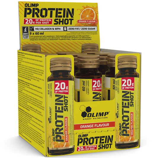 Protein Shot, Orange (EAN 5901330090905)  - 9 x 60 ml.
