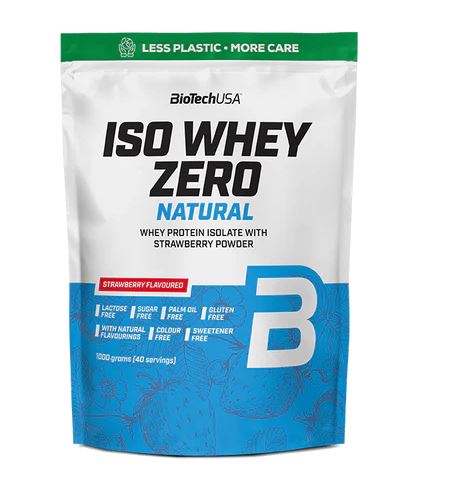 Iso Whey Zero Natural, Strawberry - 1000g