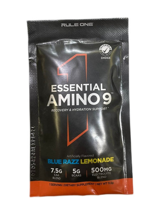 Essential Amino 9, Blue Razz Lemonade - 11.5g (1 serving)