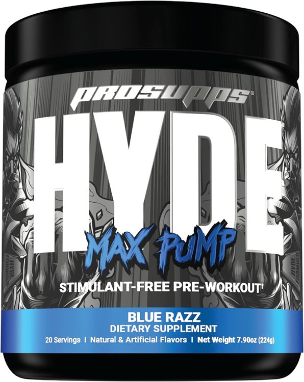 Hyde Max Pump, Blue Razz - 224g