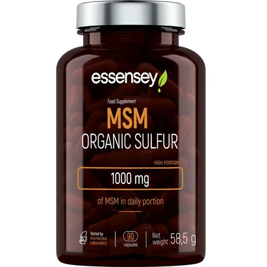 MSM Sulfur, 1000mg - 90 caps
