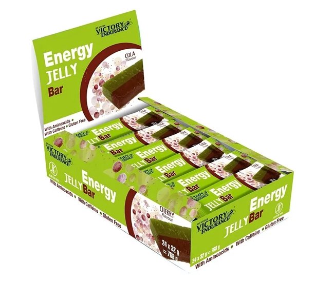Joe Weider Victory Endurance Energy Jelly Bar, Cola - 24 x 32g