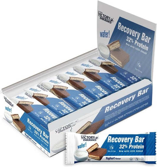 Joe Weider Victory Endurance Recovery Bar, Yoghurt - 12 x 50g