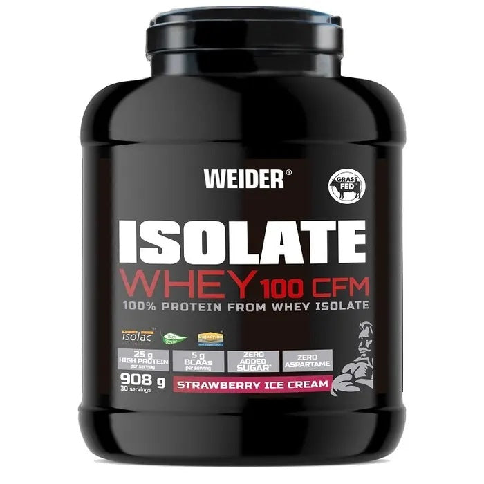 Isolate Whey 100 CFM, Strawberry Ice Cream - 908g