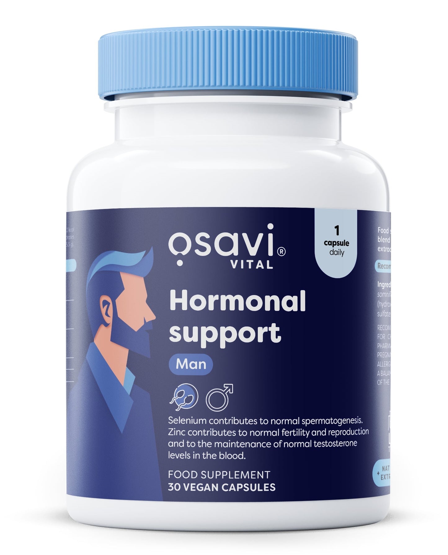 Hormonal Support Man - 30 vegan caps