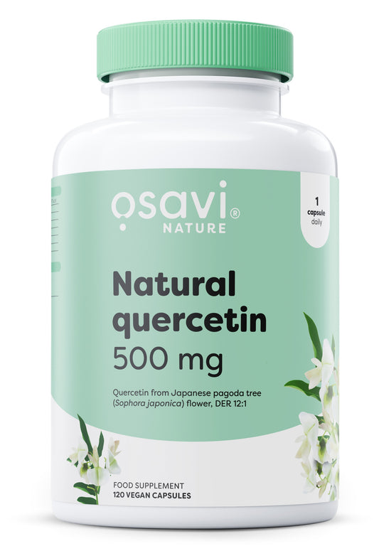 Natural Quercetin, 500mg - 120 vegan caps