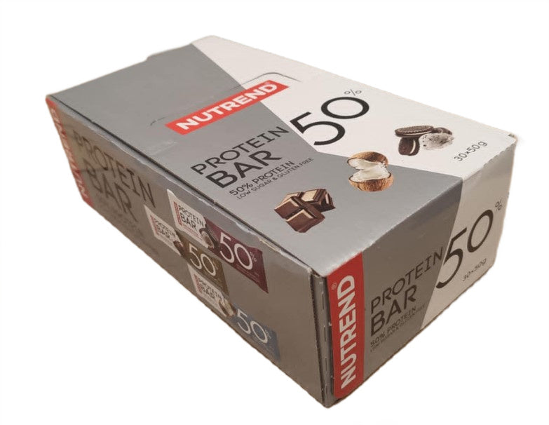 Protein Bar 50, Cookies & Cream - 30 x 50g