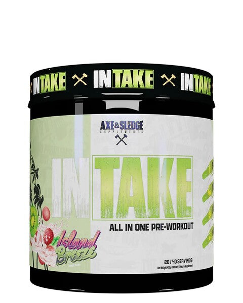 Intake All in One Pre-Workout, Island Breeze - 402g