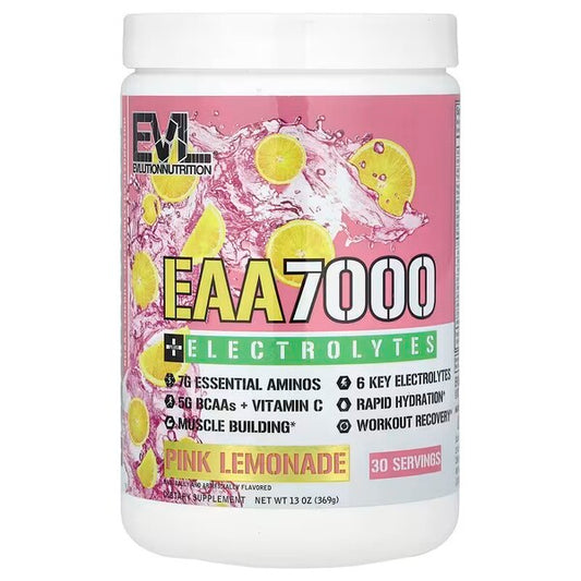 EAA 7000 + Electrolytes, Pink Lemonade - 369g