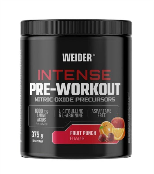 Intense Pre-Workout, Fruit Punch - 375g