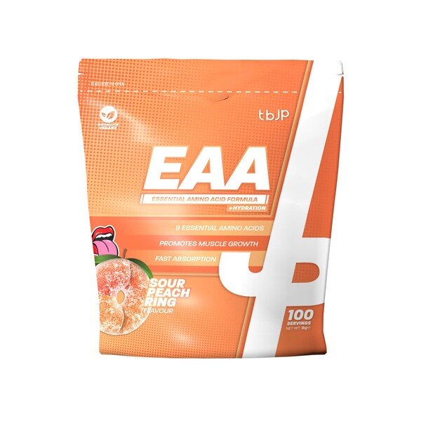 EAA + Hydration, Sour Peach Rings - 1000g