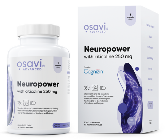 Neuropower with Citicoline, 250mg - 90 vegan caps