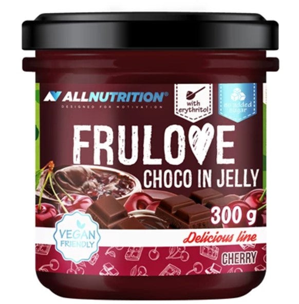 Frulove Choco In Jelly, Cherry - 300g