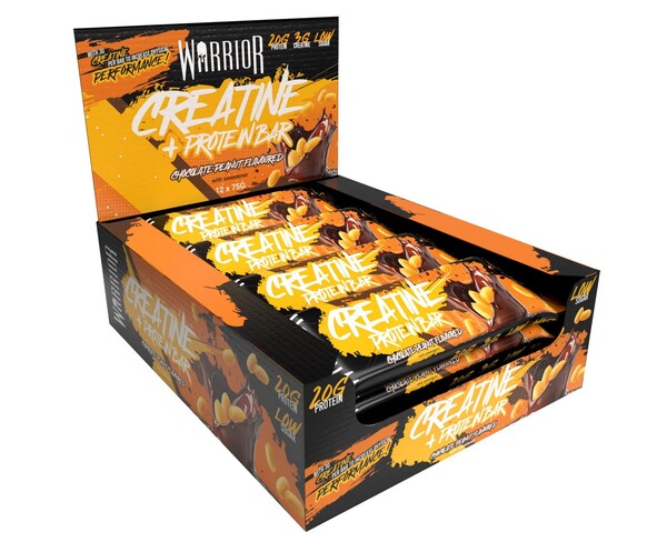 Creatine + Protein Bar, Chocolate Peanut - 12 x 75g