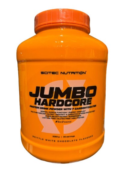 Jumbo Hardcore, Brittle White Chocolate - 3060g