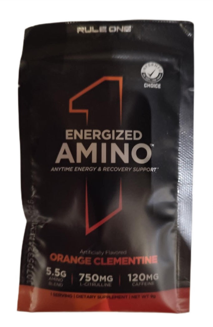 Energized Amino, Orange Clementine - 9g (1 serving)