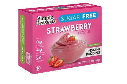 Instant Pudding, Strawberry - 48g