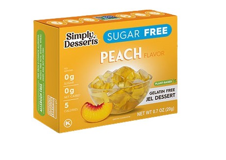 Jel Dessert, Peach - 20g