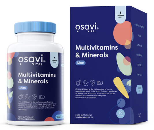 Multivitamins & Minerals Man - 90 vegan caps
