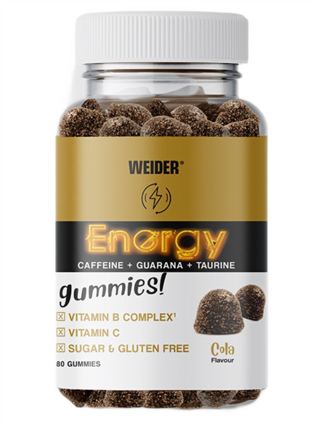 Energy Gummies, Cola - 80 gummies