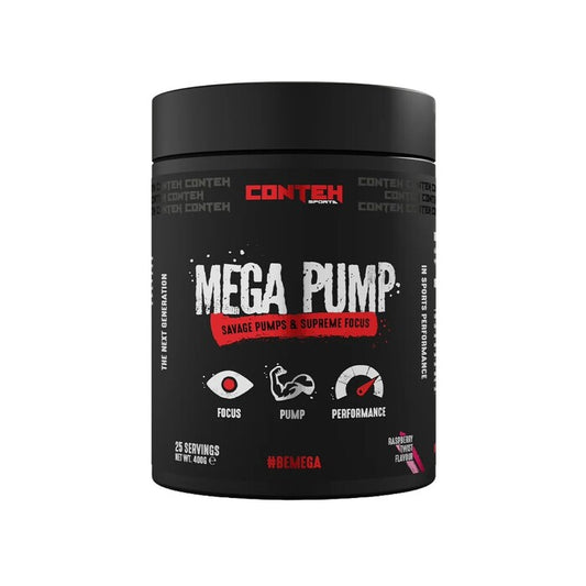 Mega Pump, Raspberry Twist - 400g
