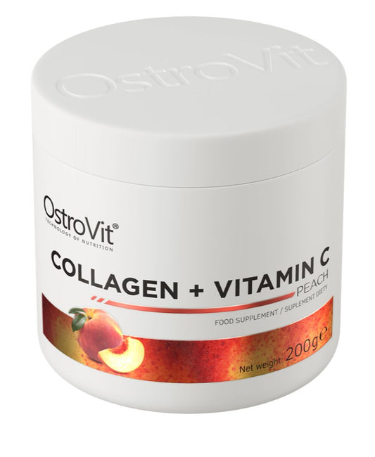 Collagen + Vitamin C, Peach - 200g